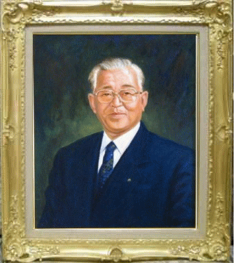 旧与野市長肖像画像